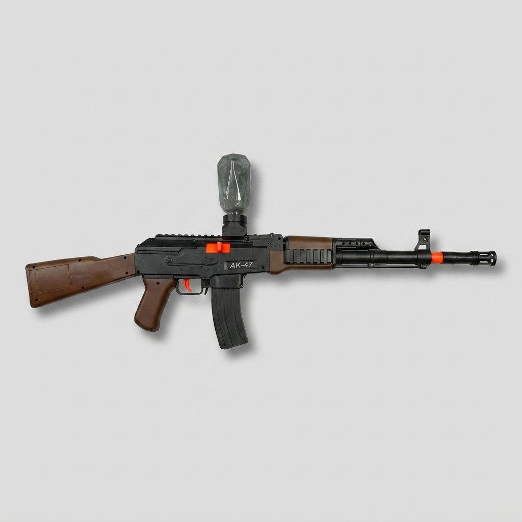 AK-47 Gel Blaster Rifle (Classic Brown & Black Edition)