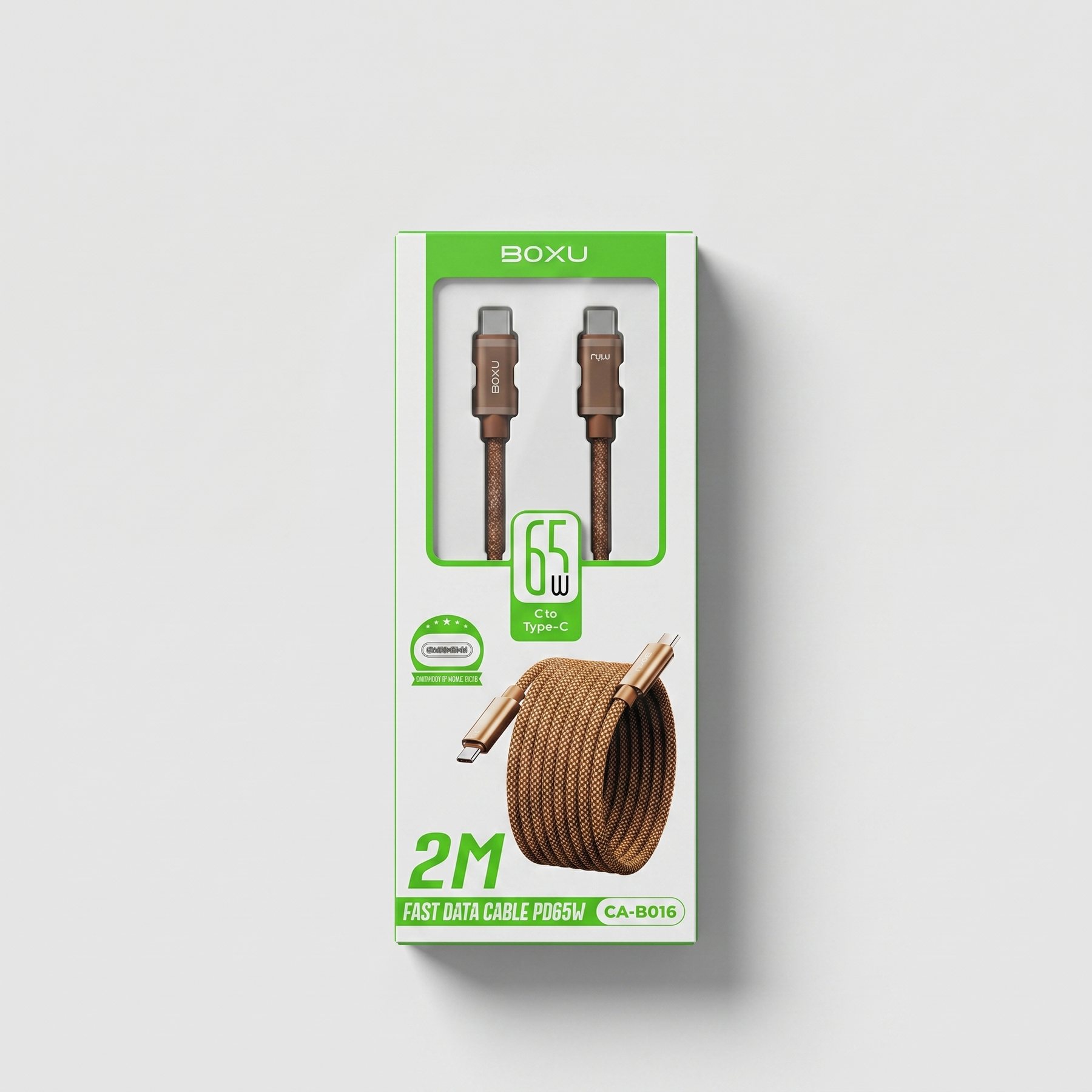 BOXU Fast Type-C to Type-C Braided Cable CA-B016
