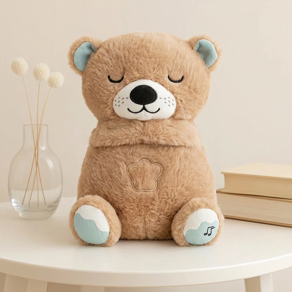 Breathing Teddy Bear Soother