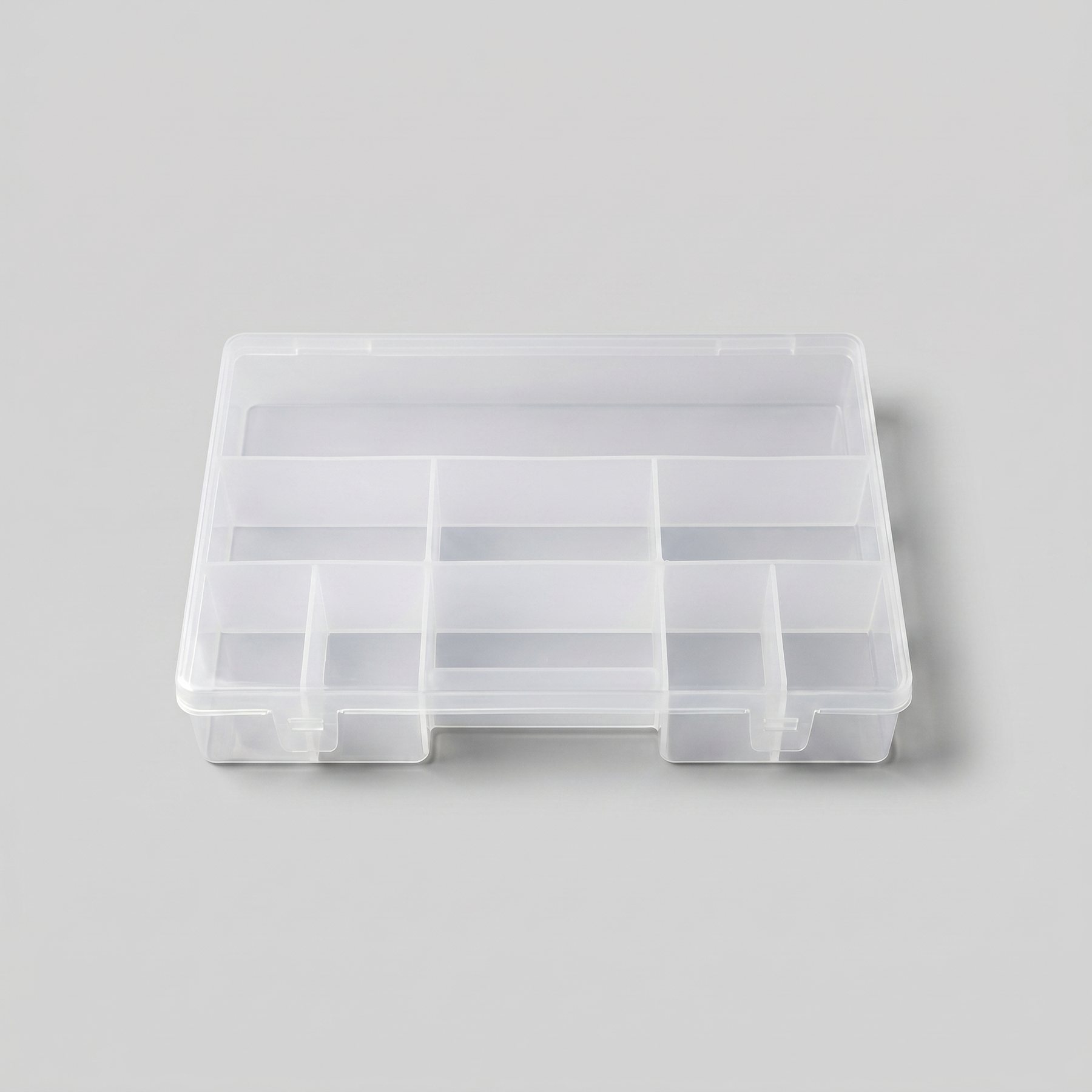 Multi-Compartment Plastic Storage Organizer Box product image 2