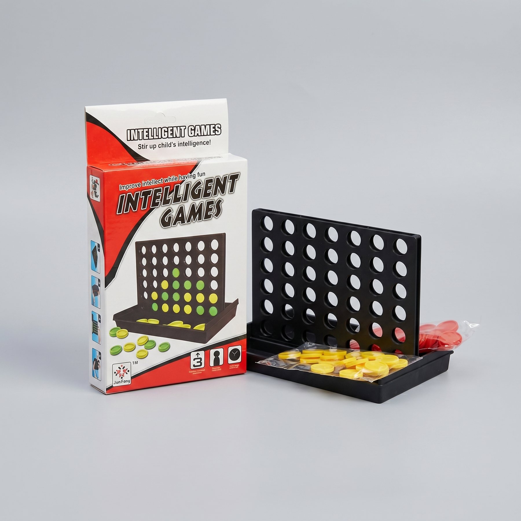 Classic Connect Four Vertical Grid Board Game