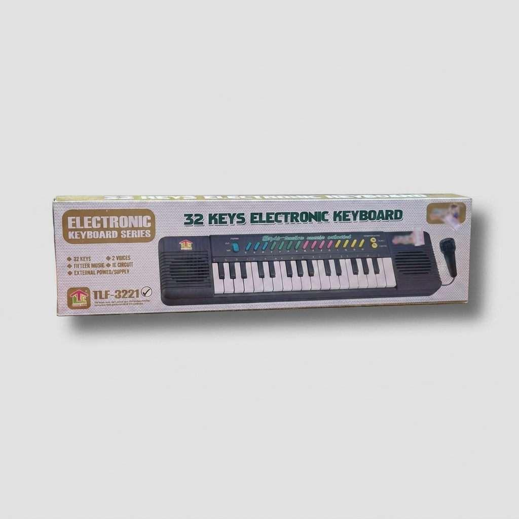32 Keys Electronic Keyboard Toy with Microphone