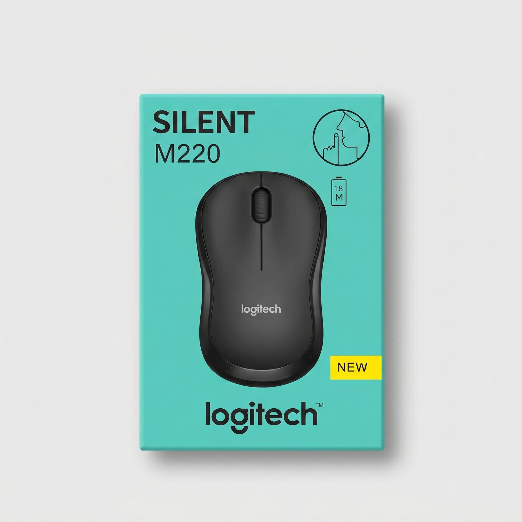 Logitech M220 Silent Wireless Mouse