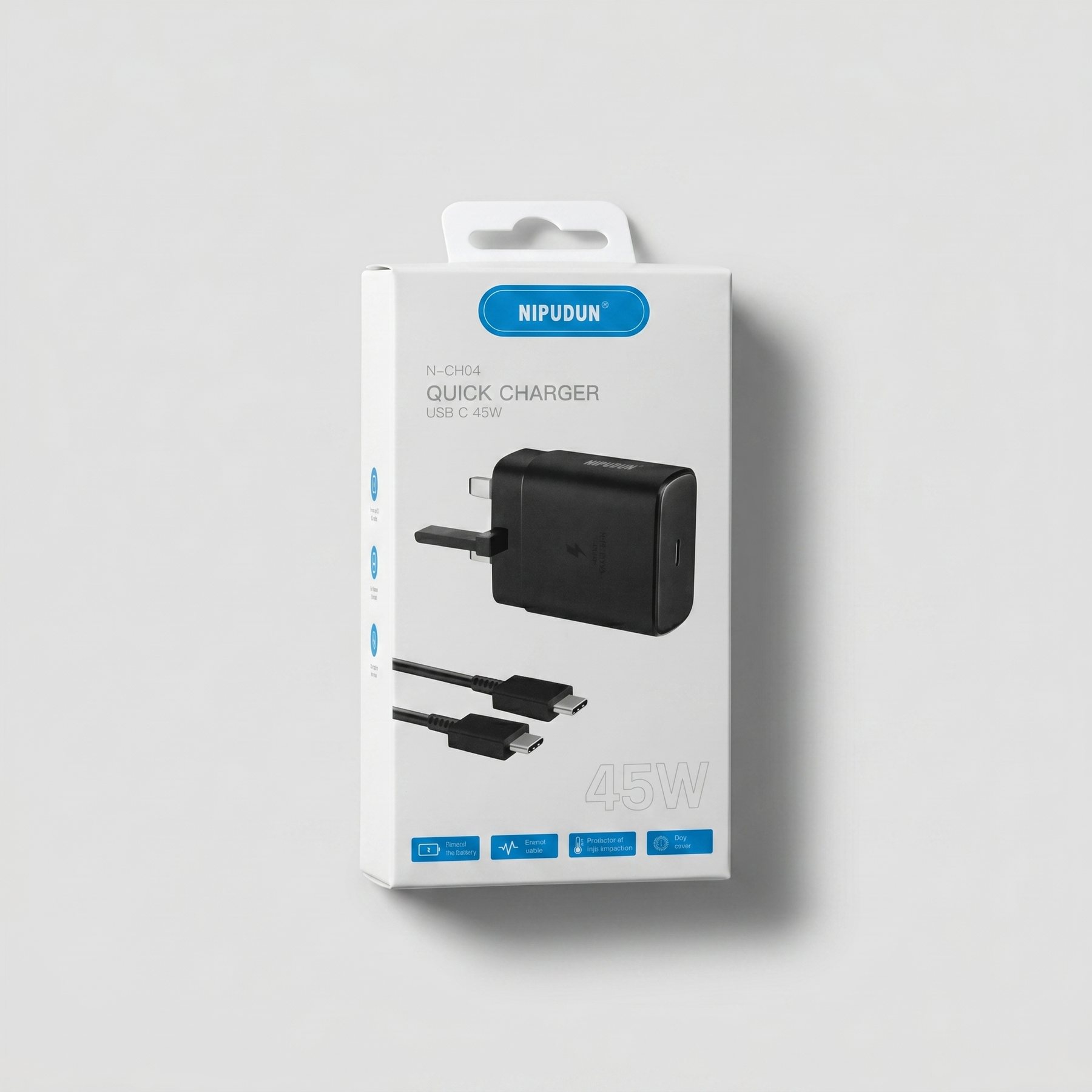 NIPUDUN 45W USB-C Quick Charger N-CH04