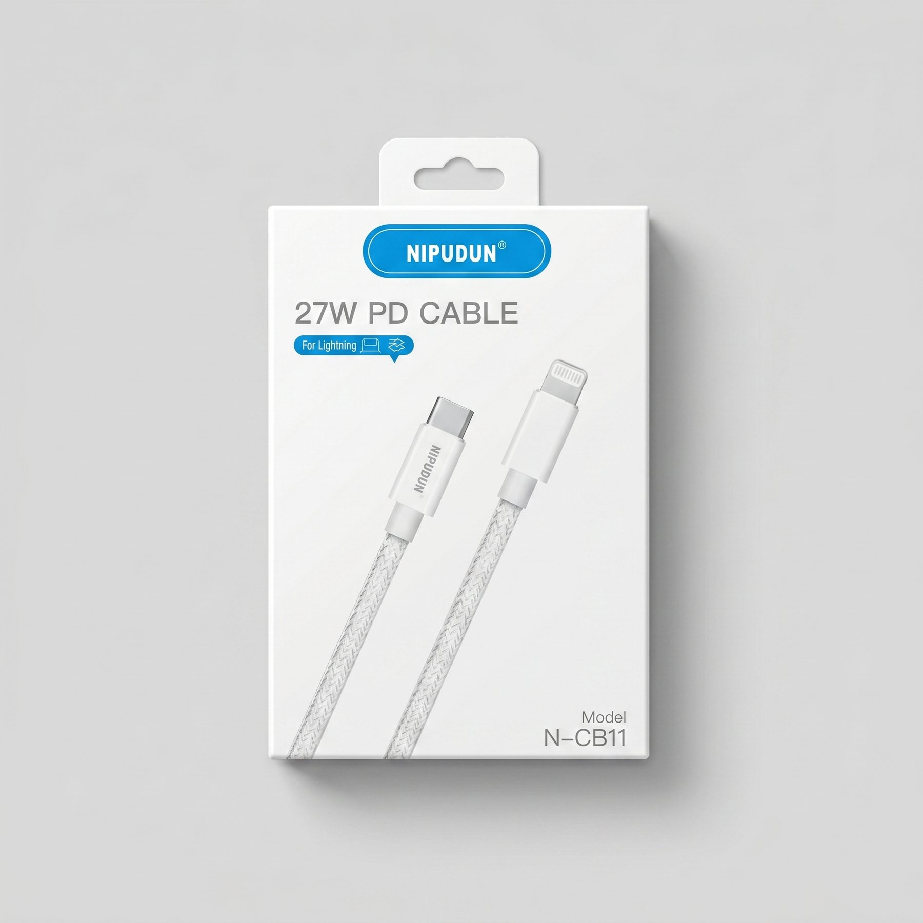 NIPUDUN 27W PD Fast Charging Lightning Cable N-CB11