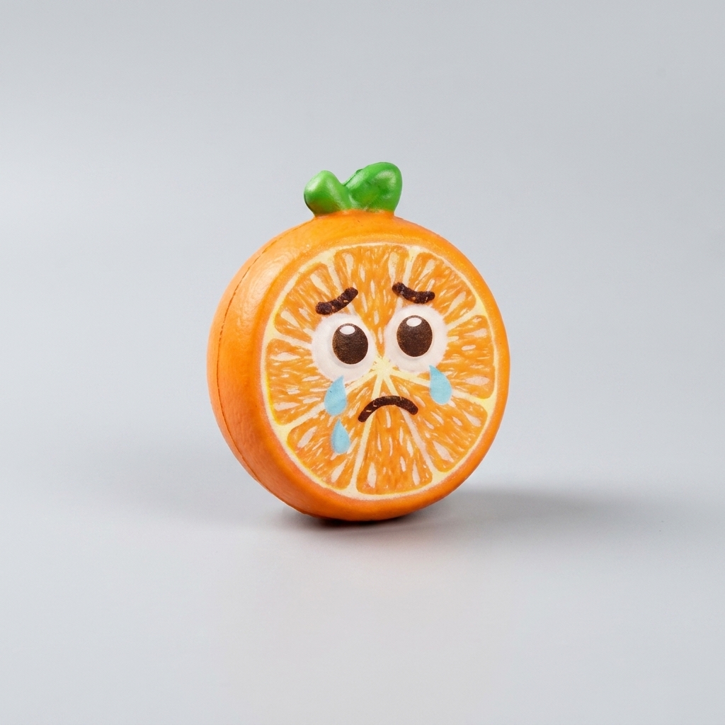 Sad Fruit Squishy Toy Set (9 Pieces) product image 7