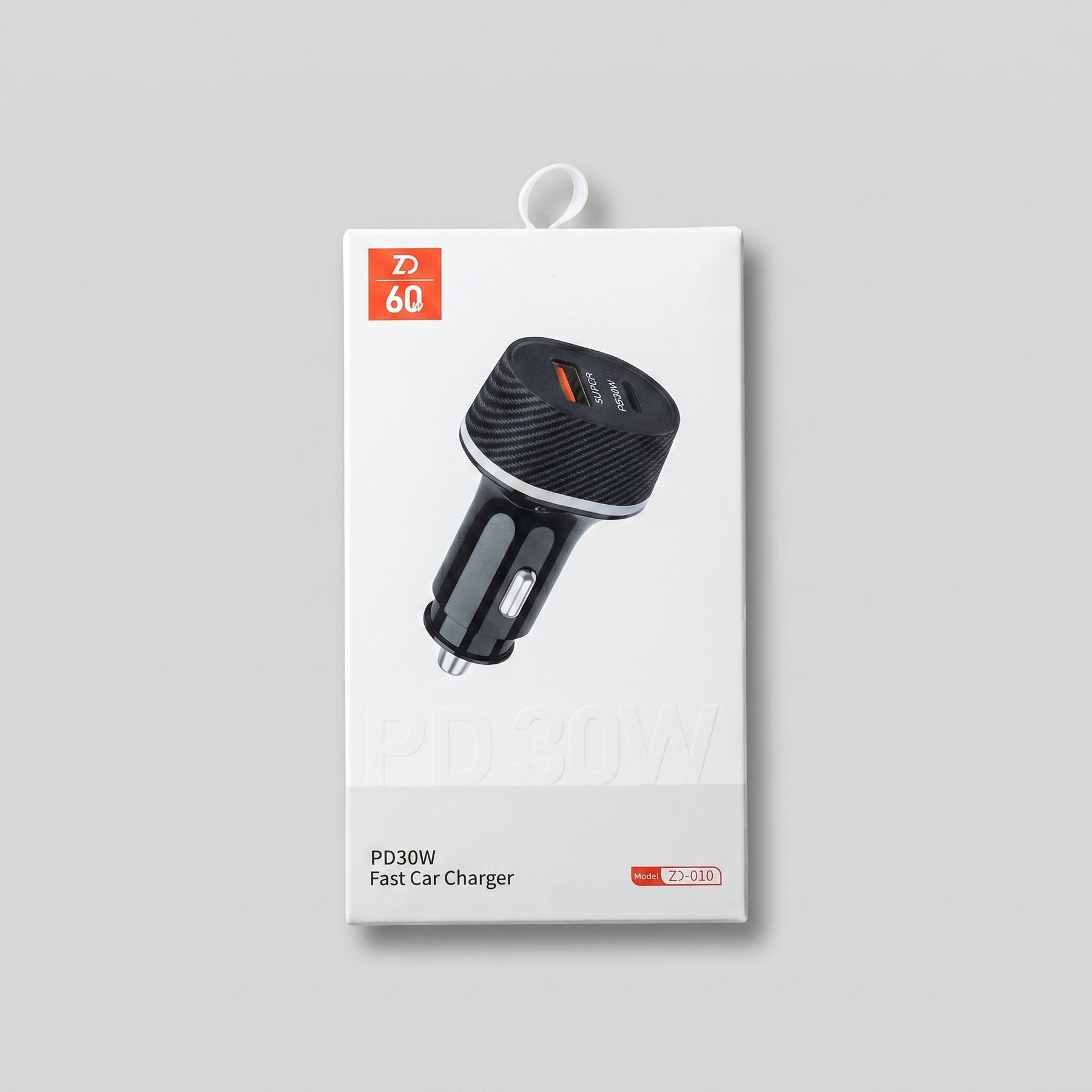 ZD PD30W Fast Car Charger ZD-010